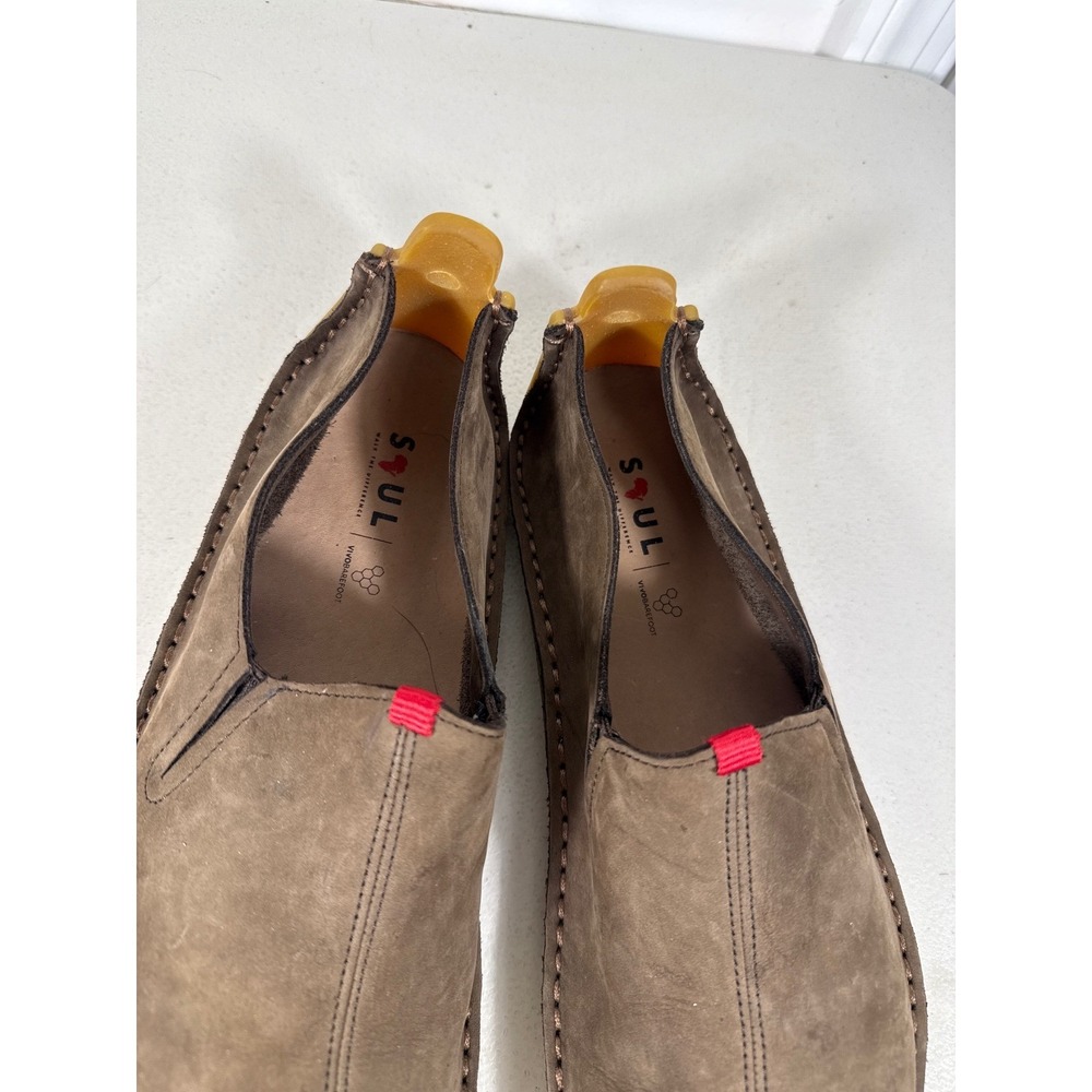Vivobarefoot Soul of Africa Ababa Brown Suede Minimalist Slip On Shoes Womens 41 - Picture 2 of 10